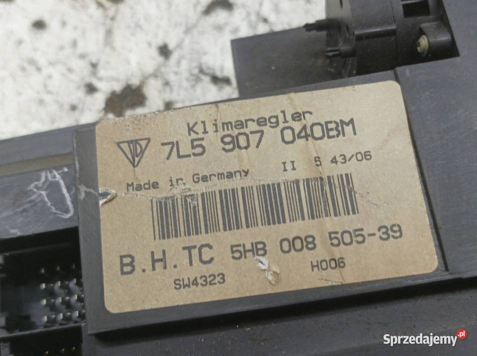 PRZEŁĄCZNIK 7L5907040BM Porsche Cayenne I 2002 świętokrzyskie sprzedam