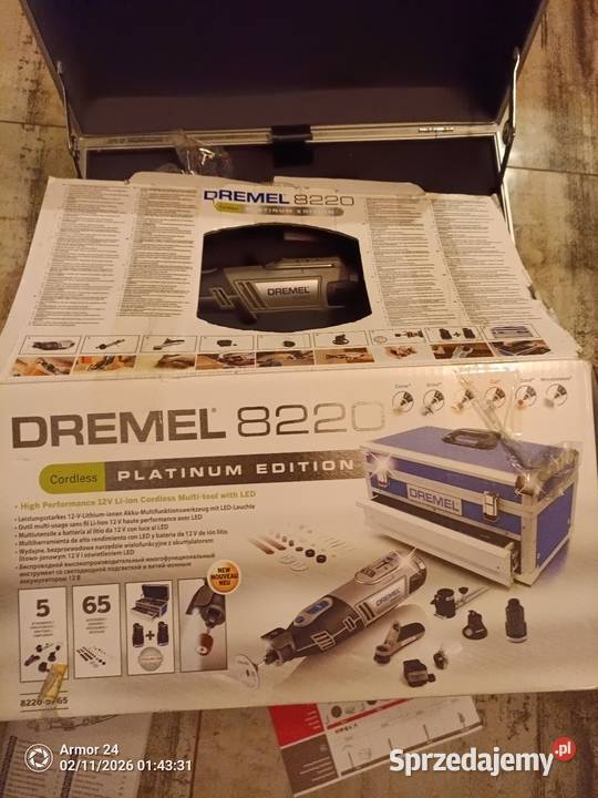 Dremel 8220 multi szlifierka plus walizka nowe Krze Duże