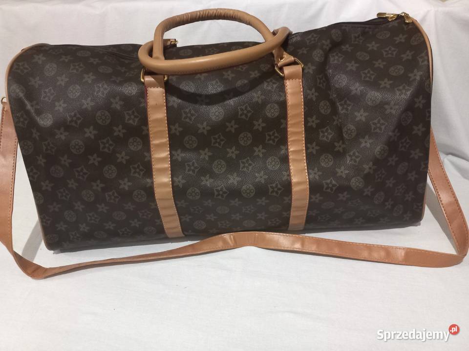 Torba brąz Podróżna skóra eko 60x30x30h NOWA Białystok