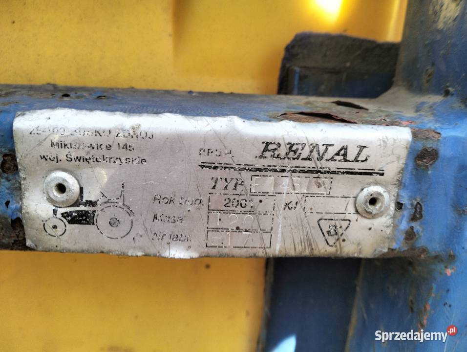 Sprzedam opryskiwacz RENAL Czechy