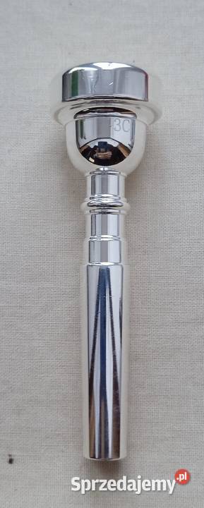 Ustnik do trąbki 3C normalny srebrny blaszane Instrumenty dęte Wałbrzych