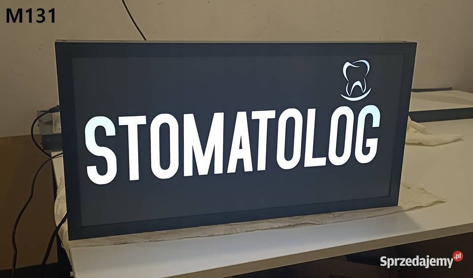 Baner Salon Fryzjerski podświetlany kujawsko-pomorskie Toruń