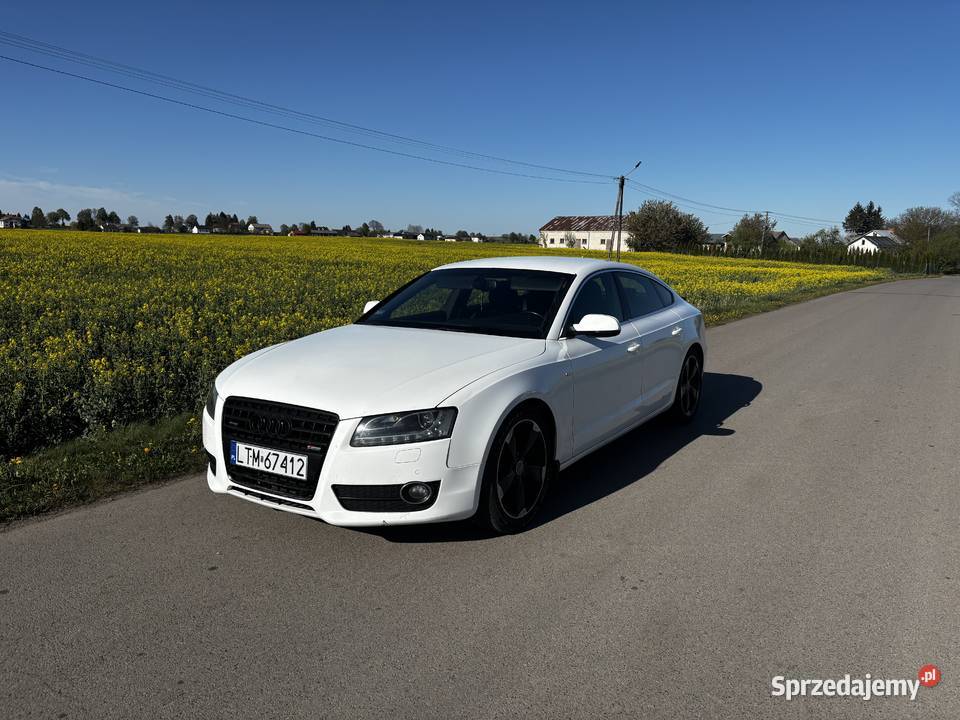 Audi A5 20 tfsi Rok produkcji 2010 lubelskie Tomaszów Lubelski