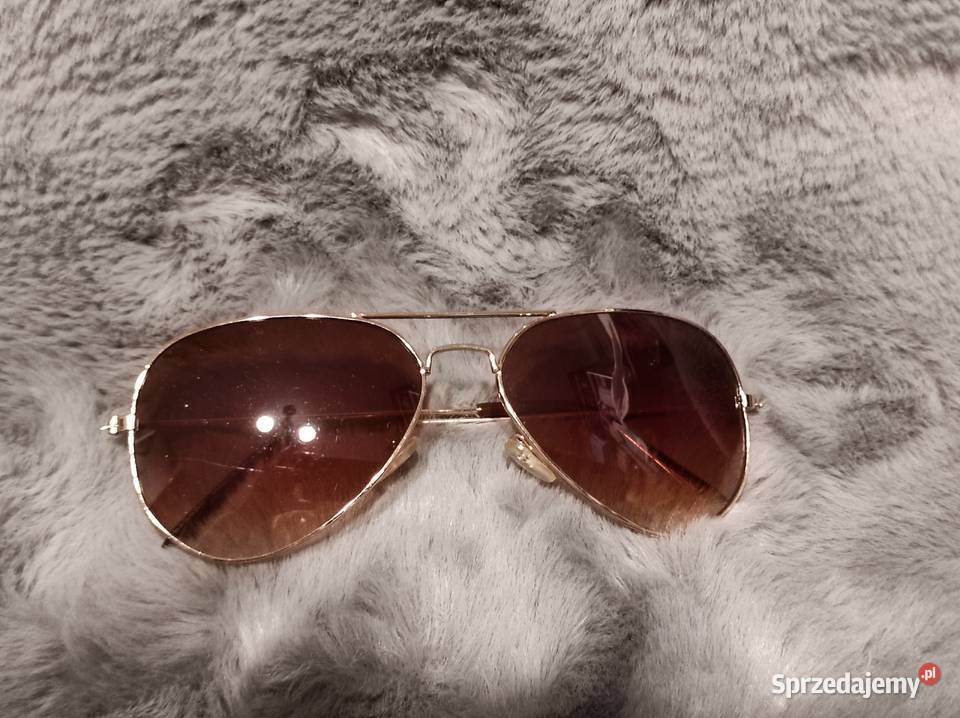 Okulary przeciwsłoneczne okulary na lato brązowe