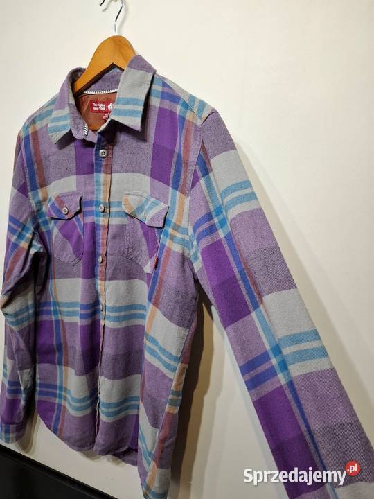 Koszula Vans M flanelowa skateboard bawełniana Kraków