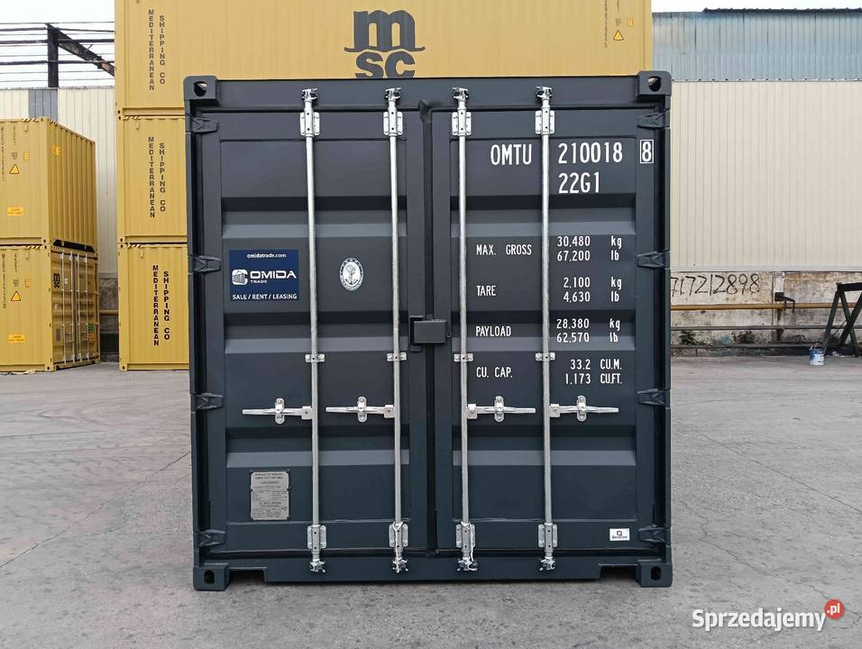 Kontener magazynowy morski 2025r 20DV nowy 6 Sandomierz