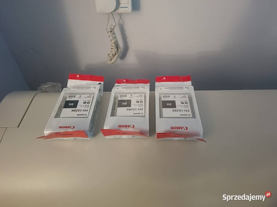 PLOTER CANON IPF 710 3 NOWE TONERY BK Druk w kolorze Częstochowa sprzedam