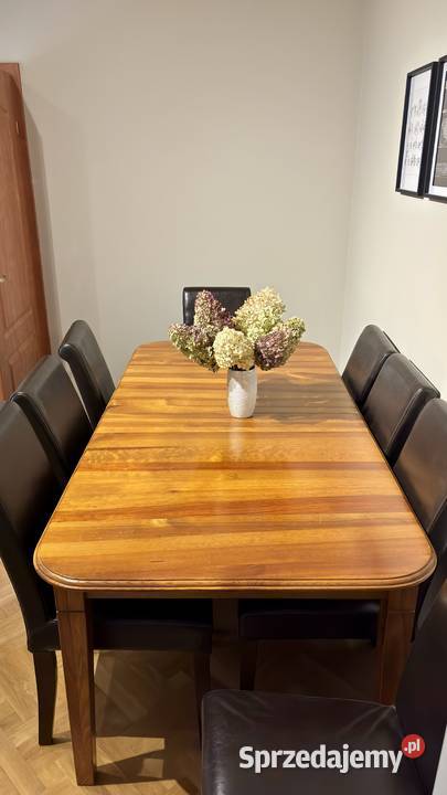 Stół drewniany rozkładany pomorskie Kwidzyn