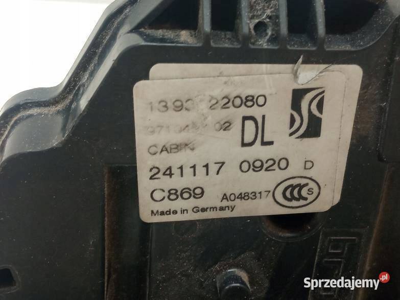 ZAMEK DRZWI LEWY PRZÓD 1393822080 Fiat Ducato