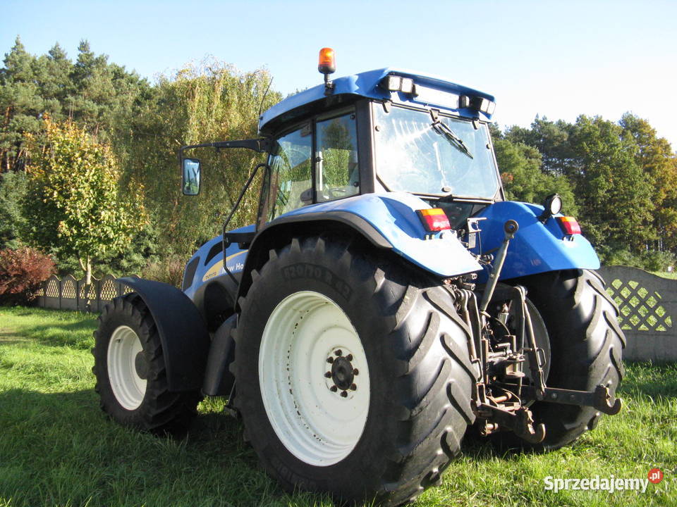 Holland TVT 170 pneumatyka TUZ ciągnik rolniczy Stok Polski