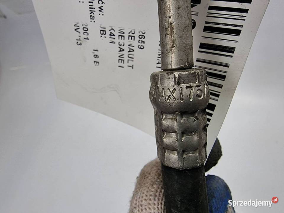 PRZEWÓD KLIMATYZACJI RENAULT MEGANE I 8200085754 osobowe Lipno sprzedam