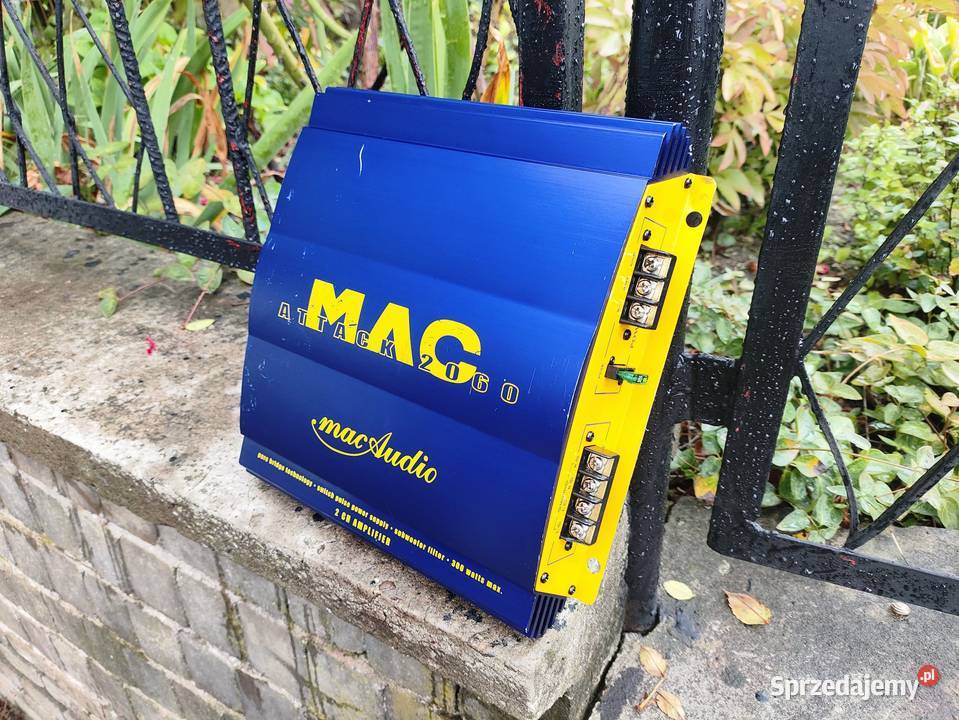 Wzmacniacz samochodowy 2 kanałowy Mac Audio Mac