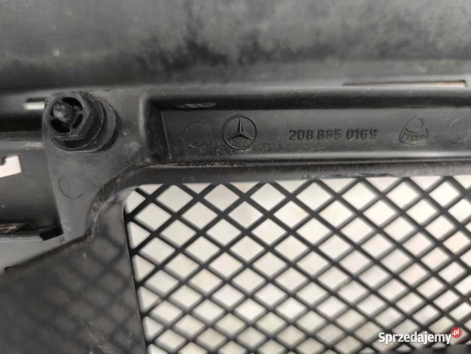 HOKEJ ZDERZAKA PRZÓD MERCEDES CLK W208 C208 Motoryzacja