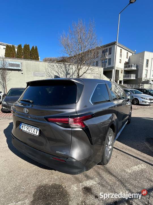 Toyota Sienna LE 25 Hybryda Gwarancjaa 1 Warszawa