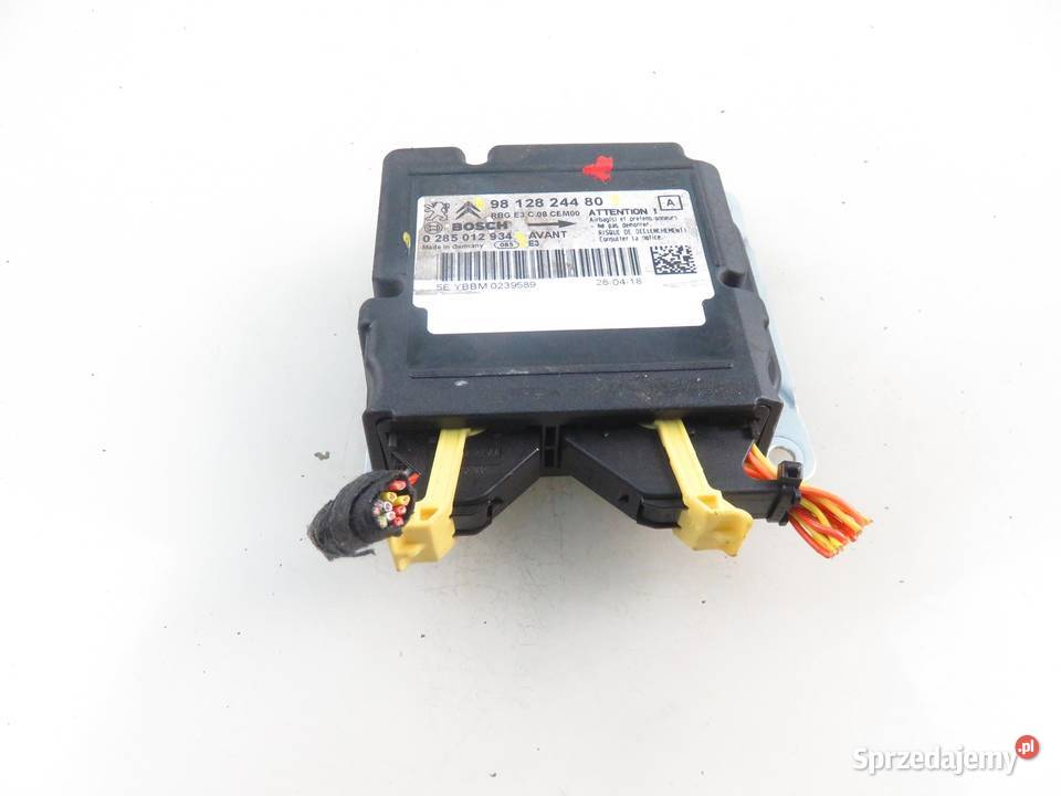 MODUŁ AIRBAG CITROEN C4 II B7 9812824480 sprzedam