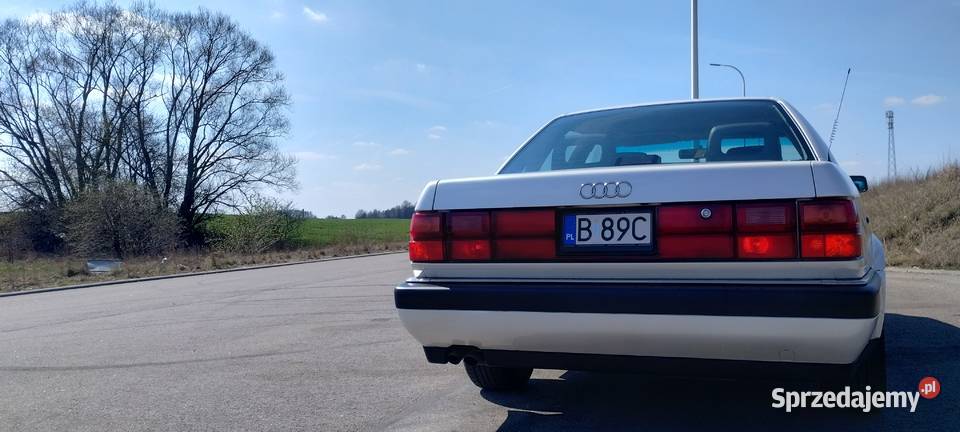 Audi V8 D11 36 piękny stan niski przebieg nieuszkodzony Sejny sprzedam