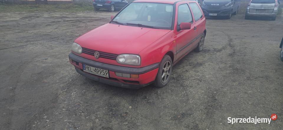 Volkswagen Golf MK3 16 LPG nieuszkodzony Bydgoszcz sprzedam