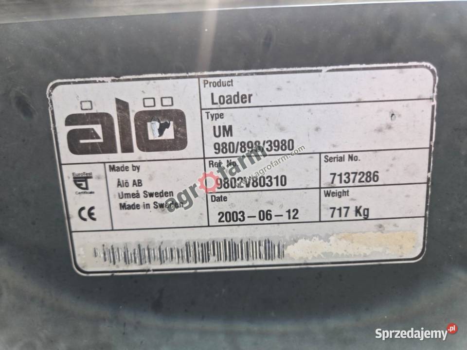 Ładowacz czołowy ALO980