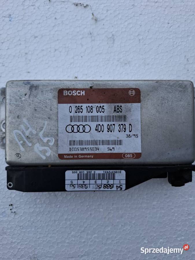 Komputer Sterownik Silnika Audi A4 B5 4D0907379D osobowe