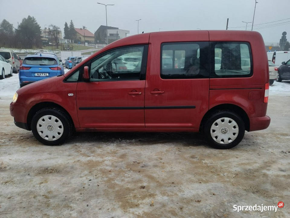 Volkswagen Caddy Life Osobowy Klimatyzacja 2 kpl Zarejestrowany w Polsce Bydgoszcz sprzedam