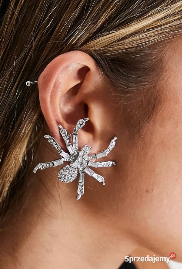 ASOS Bogato zdobione kolczyki z Londynu Dla kobiet Kraków