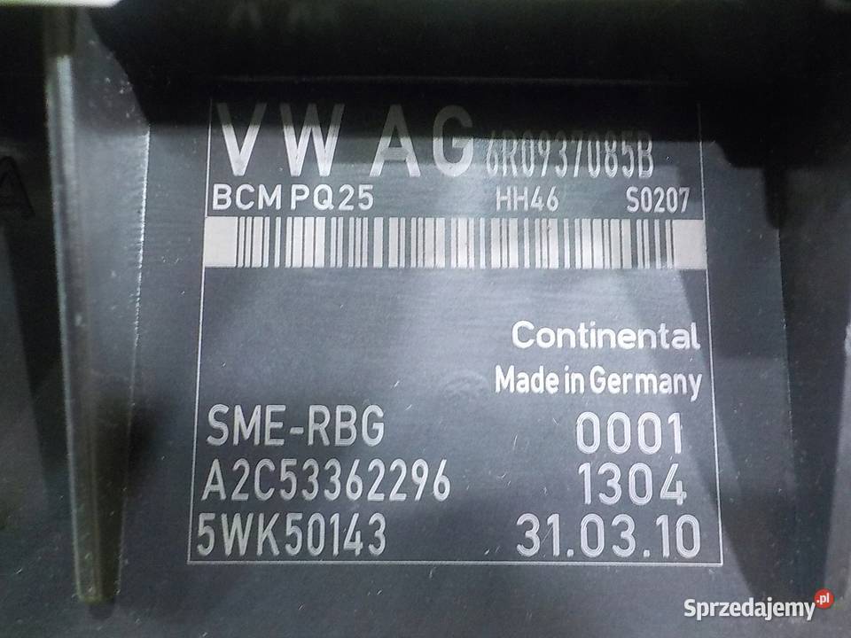 VW POLO V 6R 12 B 10r 5D modul sterownik Części samochodowe