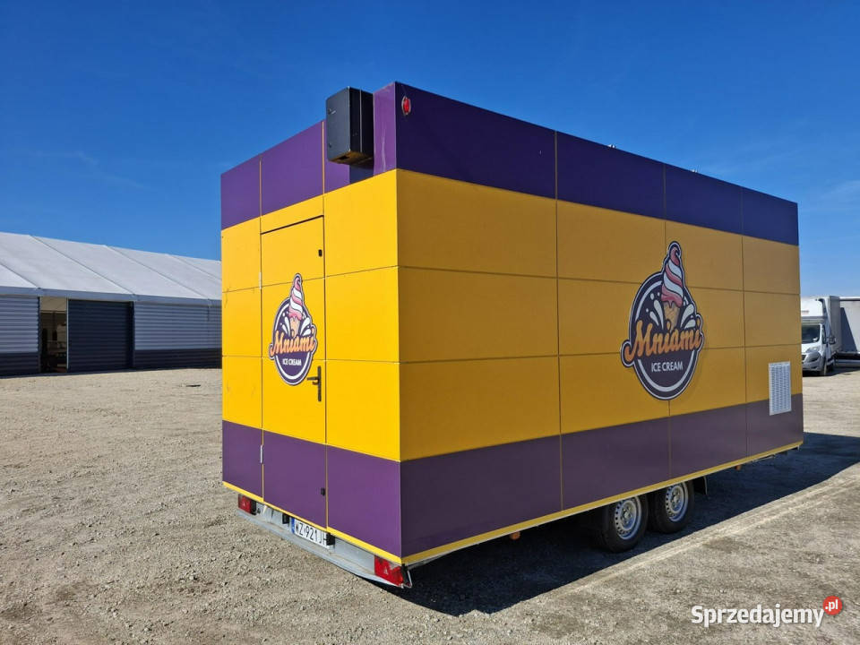 gastronomiczne ZP TRAILERS ZP352 Poleasingowe BZ