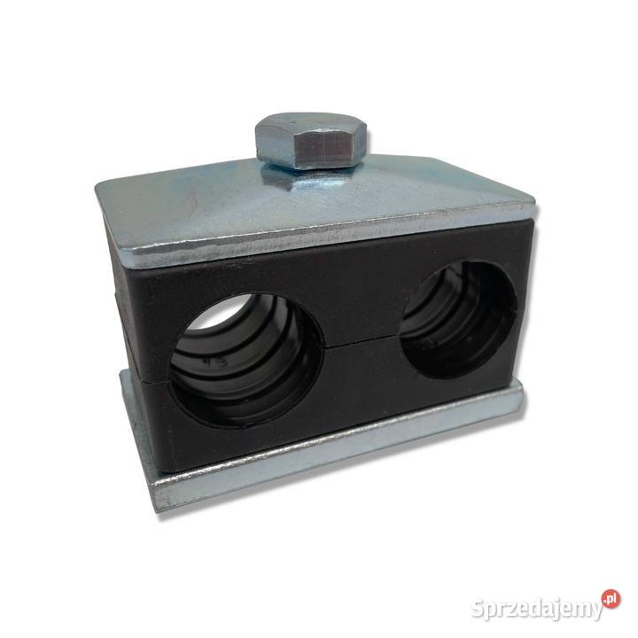 OBEJMA PODWÓJNA 18 mm MOCOWANIE PRZEWODÓW Hydraulika Solec Kujawski