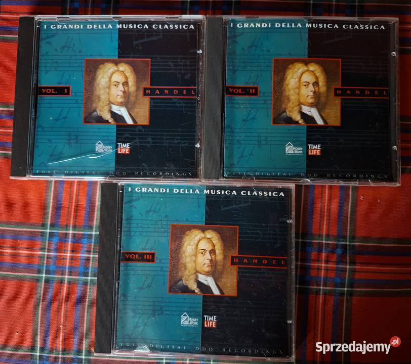 I Grandi Della Musica Classica Handel 3CD Kraków