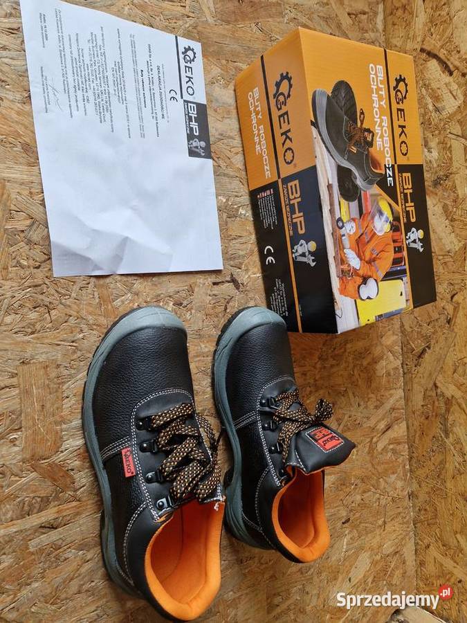 Buty robocze ochronne model Geko G90504 mix Głogowa sprzedam