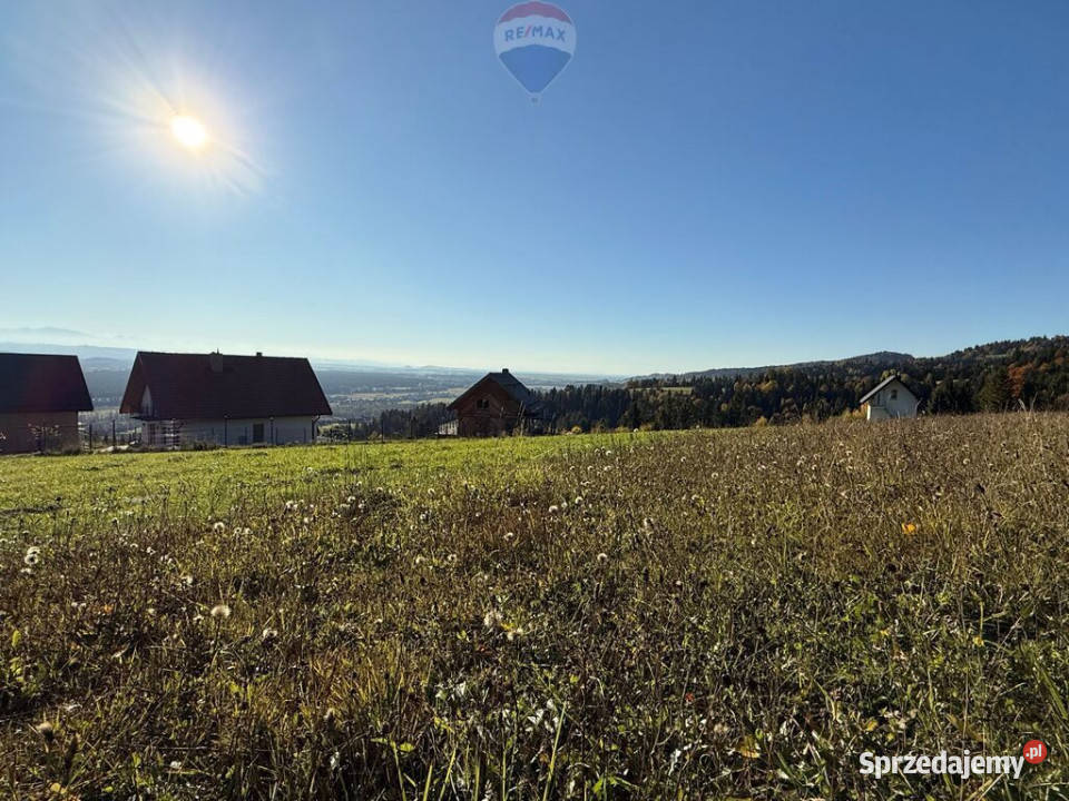 DZIAŁKA BUDOWLANA Z WIDOKIEM NA TATRY