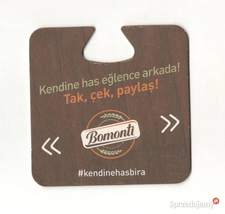 Bomonti podstawka do piwa 1 śląskie Gliwice