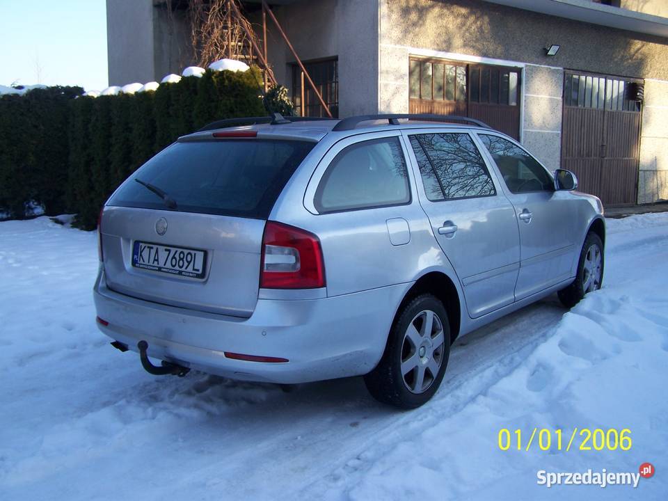 4x4 Skoda Octavia II kombi 16TDI 105 klima alu relingi dachowe Octavia Tarnów