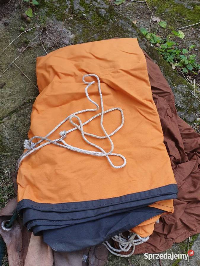 Namiot stary vintage Format PRL Warszawa