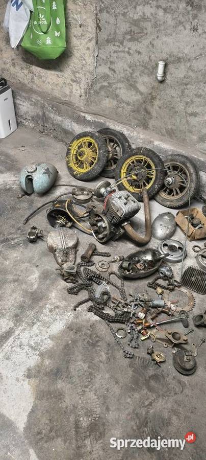 Silnik WSK koła motorynka śląskie Racibórz