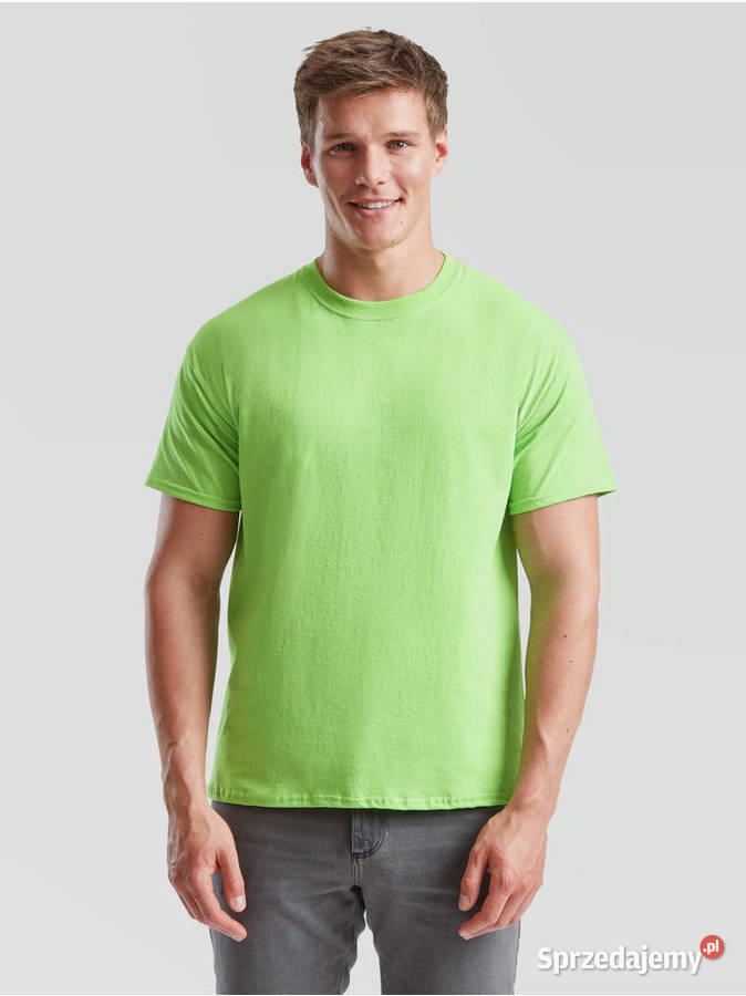 T shirt męski koszulka Valueweight limonka FRUIT Fruit of The Loom Warszawa