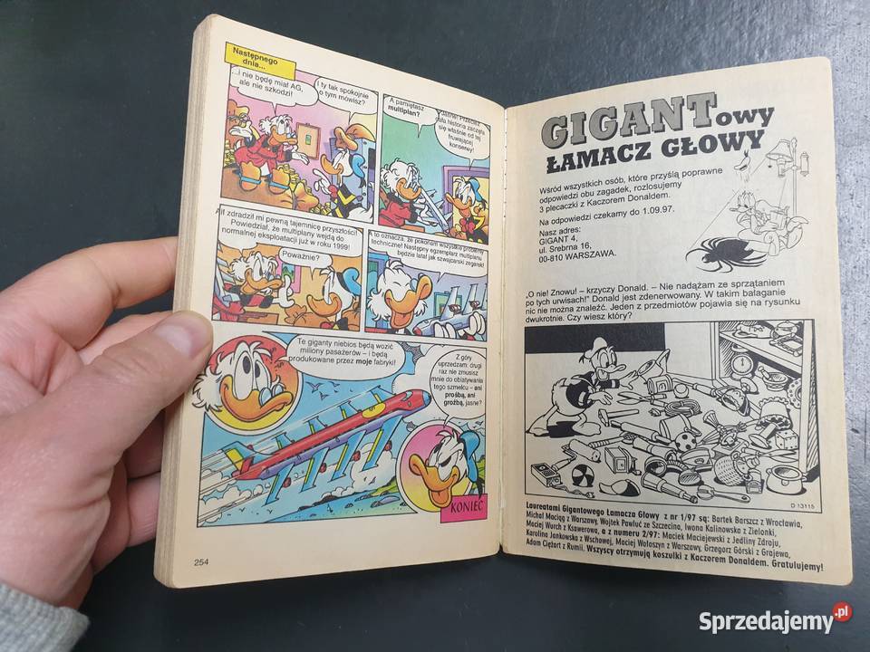 Komiks Gigant 497 druga seria Gdynia sprzedam