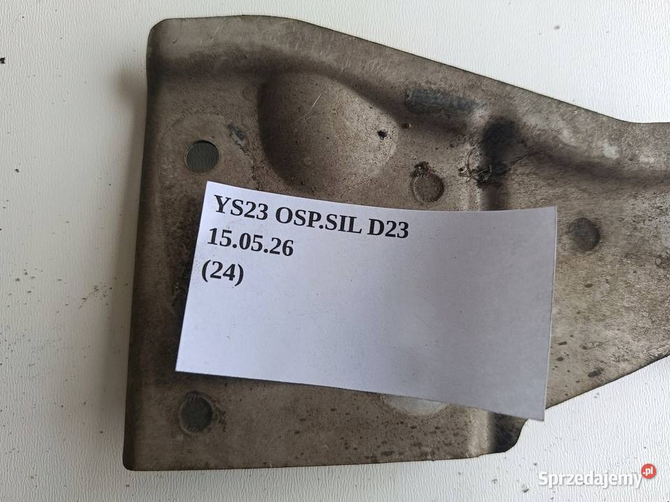 BLACHA WSPORNIK MOCOWANIE 23d NISSAN NAVARA Zawieszenie silnika Nowy Tomyśl