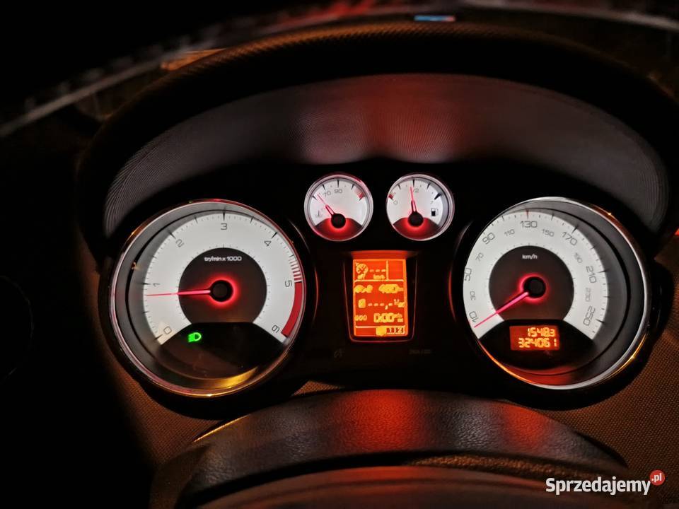 Peugeot 308 czarny Strzelce Opolskie