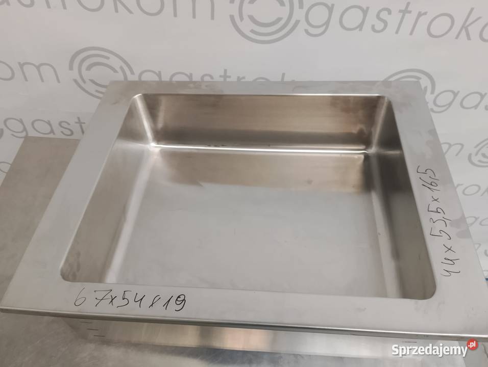 Wanna neutralna z odpływem 67x54x19 Gastronomia Wrocław sprzedam