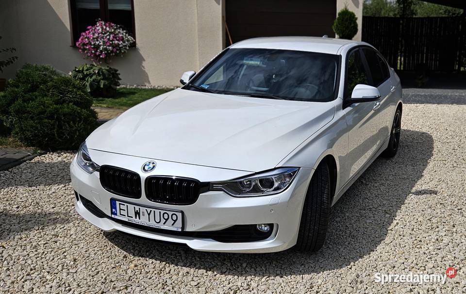 Bmw 328 i 245 skórą biala perla aktywny wydech immobilizer łódzkie Koluszki
