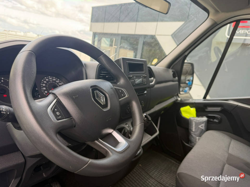 Renault Master Kontener 3os 2022 lift paka 450m serwisowany w ASO Warszawa