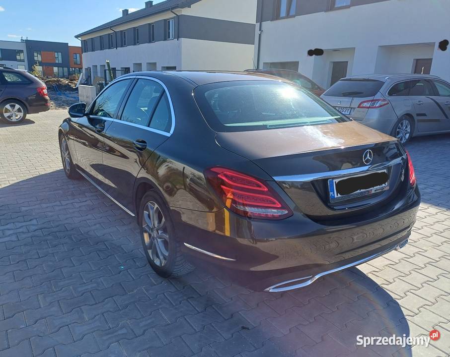Mercedes w205 c180 benzyna brąz automat krajowy mazowieckie Janki