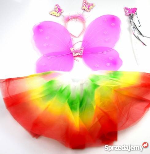 Skrzydełka małej wróżki do przebierania karnawał Chorzów