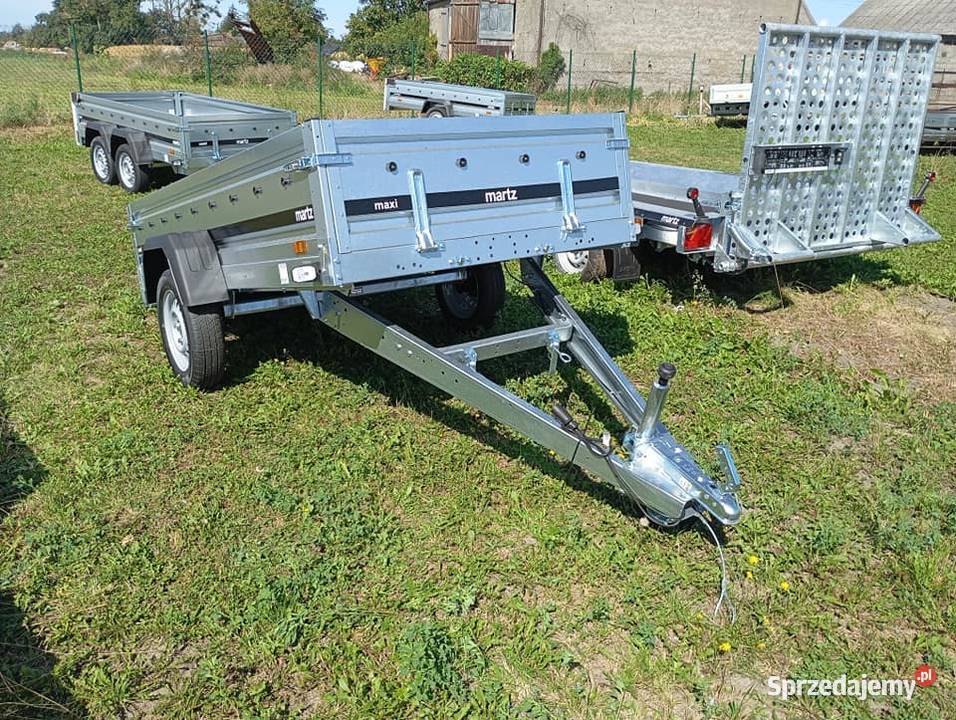 Przyczepa samochodowa Martz kiper Maxi 264x126 Września