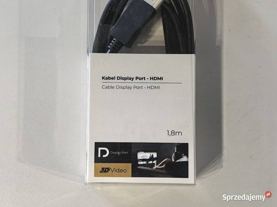 Kabel display portHdmi Blow 18m nowy pudełko DPD Inczew