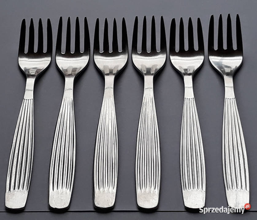 Widelce obiadowe 4 PASECZKI PASKI Gerlach śląskie
