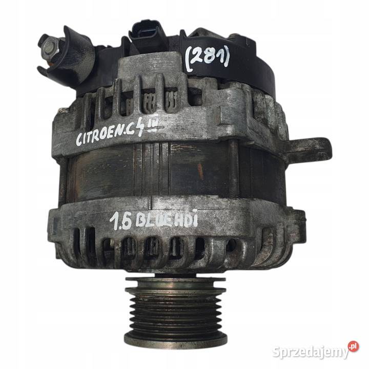 ALTERNATOR Citroen C3 III 15 BlueHDi 9824742880 Układ elektryczny silnika Chełm