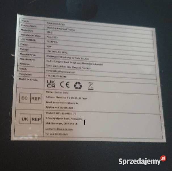 Stepper prosty Rollingsurfer z wyświetlaczem LCD Reszel