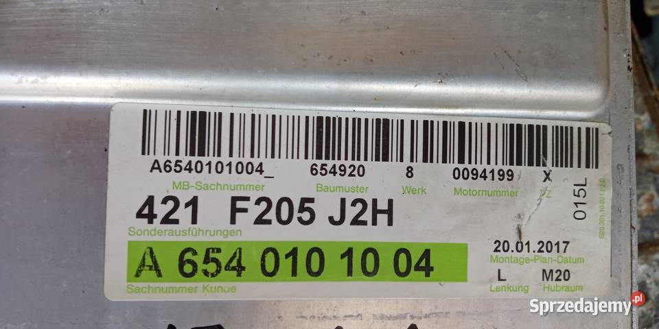 MERCEDESBENZ E W213 CHŁODNICA POWIETRZA małopolskie Krzeszowice